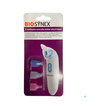Biosynex 3 embouts mouche bebe electrique