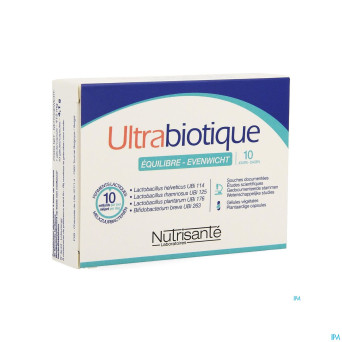 Ultrabiotique equilibre gel. 10 nf