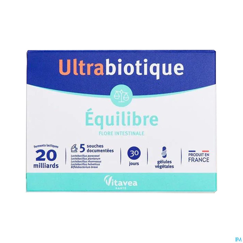 Ultrabiotique equilibre 30jours gel. 30