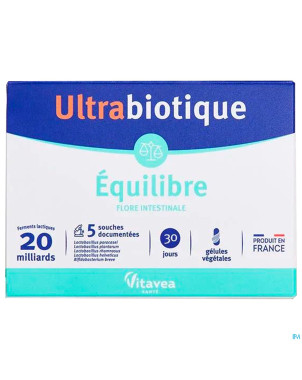 Ultrabiotique equilibre 30jours gel. 30