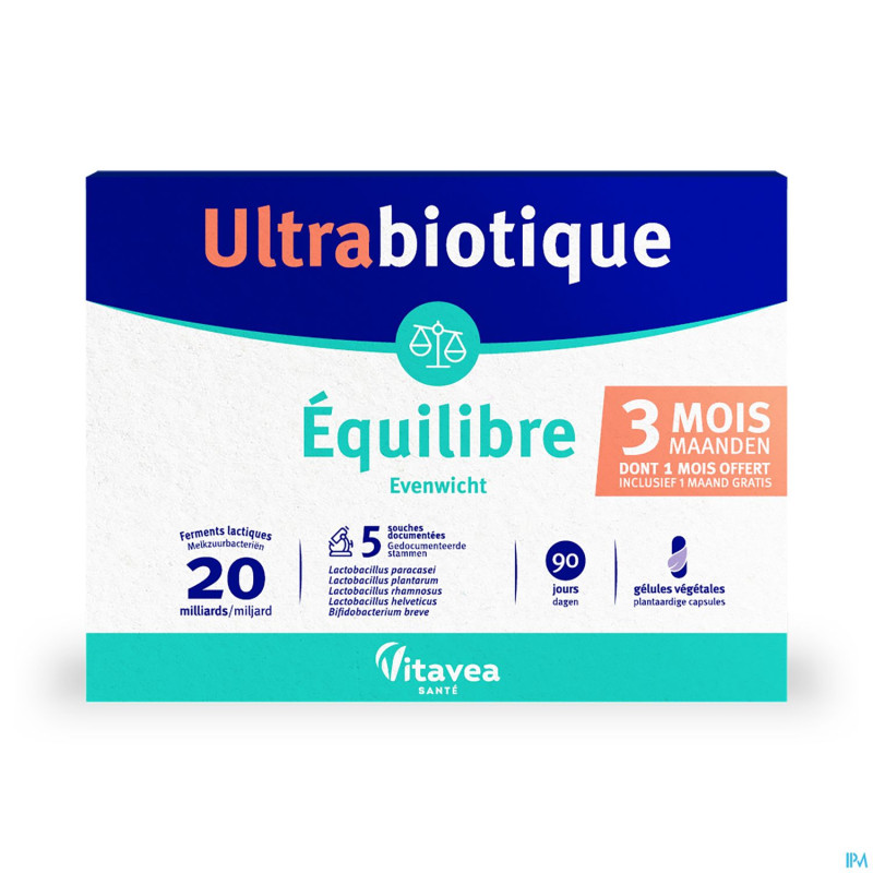 Ultrabiotique equilibre 90jours gel. 90