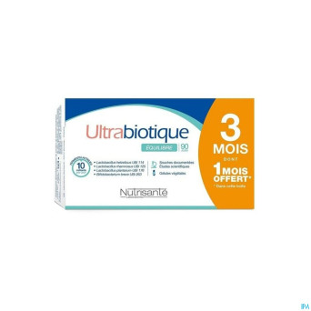 Ultrabiotique equilibre 90jours gel. 90