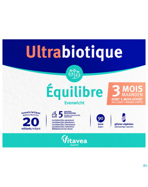 Ultrabiotique equilibre 90jours gel. 90