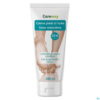 Careway creme pieds uree 25% 100ml