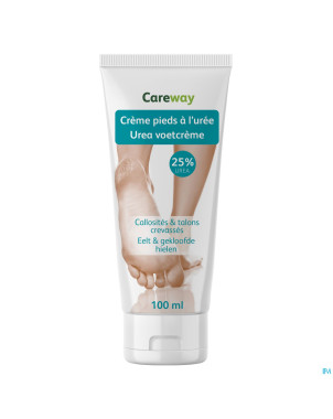 Careway creme pieds uree 25% 100ml