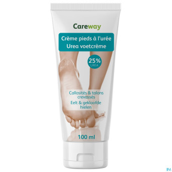 Careway creme pieds uree 25% 100ml