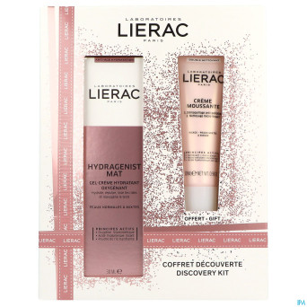 Lierac coffret noel hydrag.gel cr30ml+cr mouss30ml