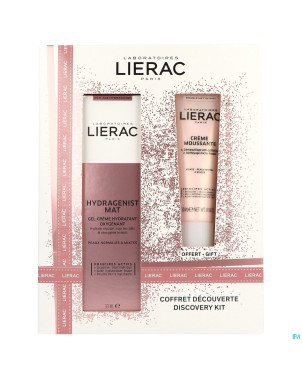 Lierac coffret noel hydrag.gel cr30ml+cr mouss30ml