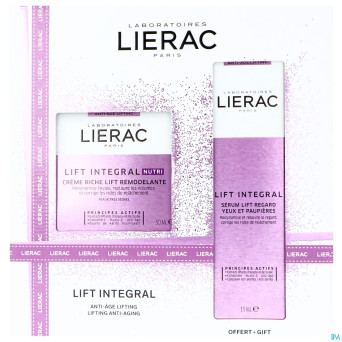 Lierac coffret noel lift int.cr nutri50ml+yeux15ml