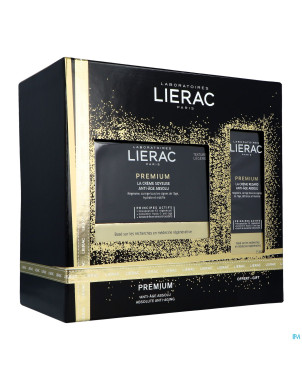 Lierac coffret noel premium cr soy. 50ml+yeux 15ml