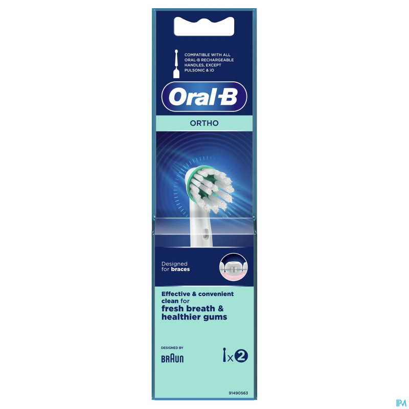 Oral-b ortho brush heads 2