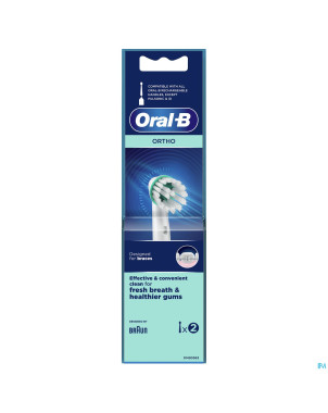 Oral-b ortho brush heads 2
