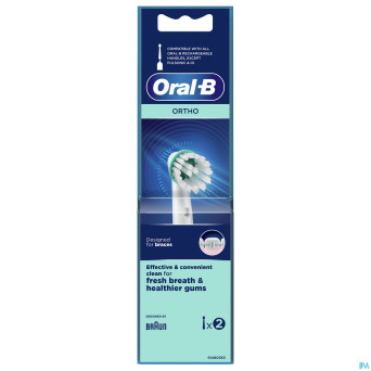 Oral-b ortho brush heads 2