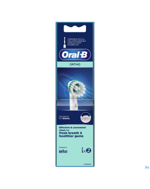 Oral-b ortho brush heads 2