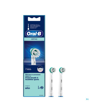 Oral-b ortho brush heads 2