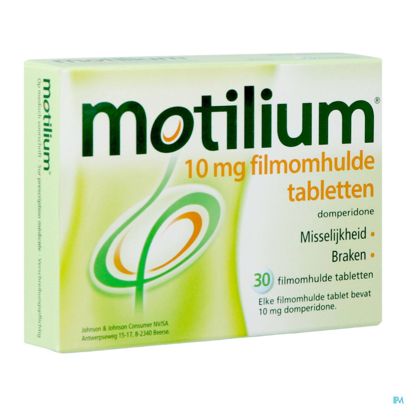 Motilium 10mg comp pell 30