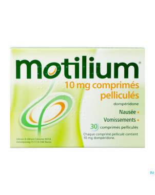 Motilium 10mg comp pell 30
