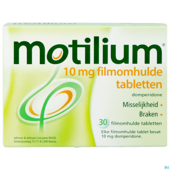 Motilium 10mg comp pell 30