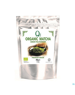 Qi bio poudre matcha premium 40g