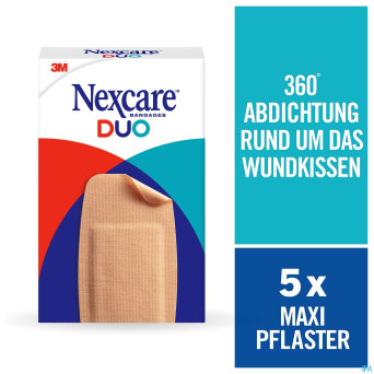 Nexcare 3m duo pansement maxi  51x102mm  5