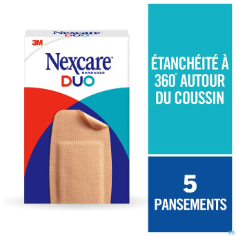 Nexcare 3m duo pansement maxi  51x102mm  5