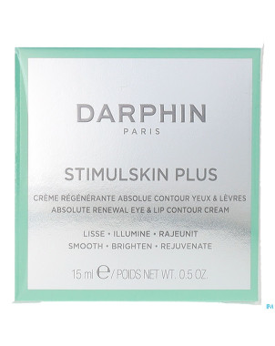 Darphin stimulskin plus eye & lip cream    15ml