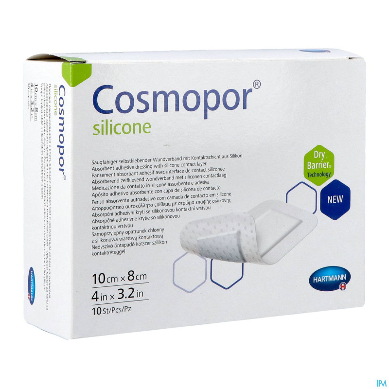 Cosmopor silicone 10,0x 8cm   10