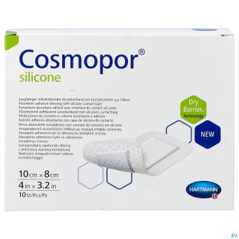 Cosmopor silicone 10,0x 8cm   10
