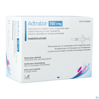 Adtralza 150mg sol inj ser prer.  4 x 1ml 150mg/ml