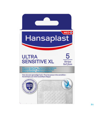 Hansaplast pansements ultra sensitive xl    5
