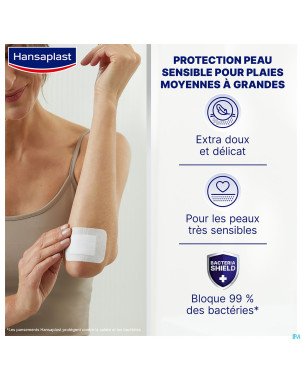 Hansaplast pansements ultra sensitive xl    5