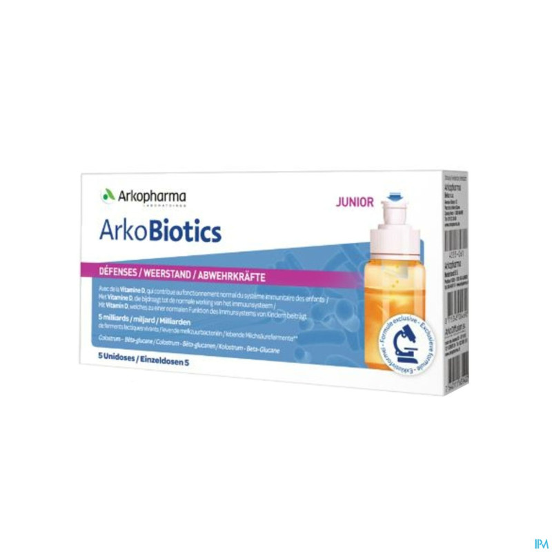 Arkobiotics defenses junior    fl 5x10ml