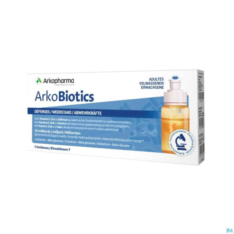 Arkobiotics defenses adultes    fl 7x10ml
