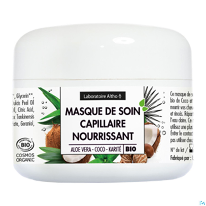 Altho masque capil. aloe vera coco karite    200ml