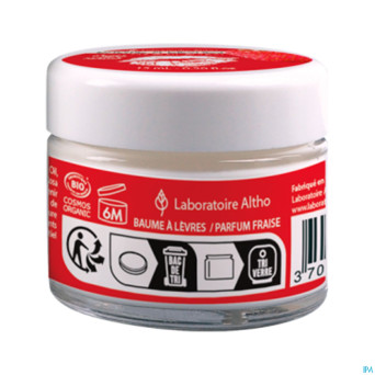 Altho baume levres fraise bio    15ml