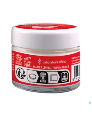 Altho baume levres fraise bio    15ml