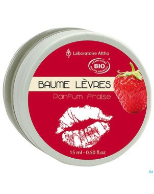 Altho baume levres fraise bio    15ml