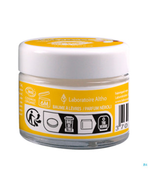 Altho baume levres neroli bio    15ml