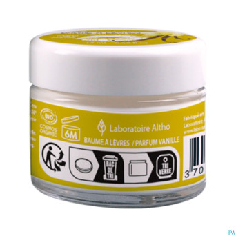 Altho baume levres vanille bio    15ml