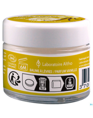 Altho baume levres vanille bio    15ml