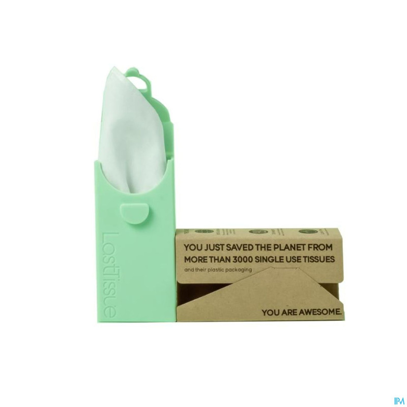 Lasttissue mouchoirs reutilisables vert 6