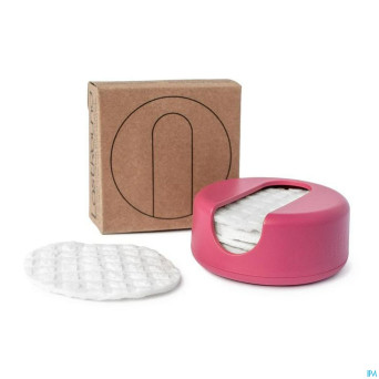 Lastround disques demaquillants rouge 7