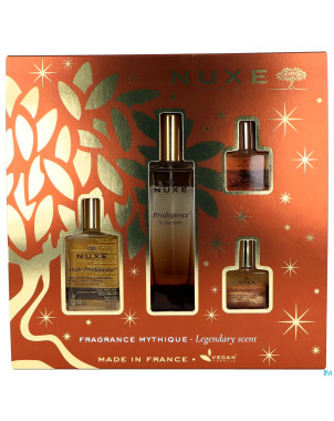Nuxe coffret noel parfum prodigieux 4 prod.
