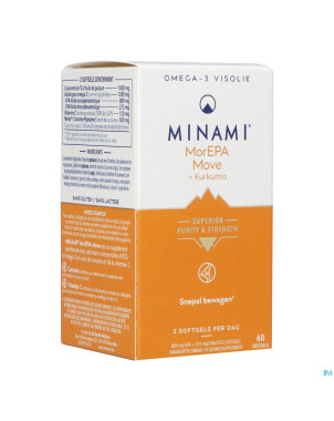 Minami morepa move + curcuma    softgels 60 nf