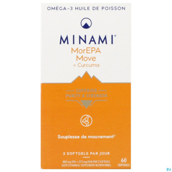 Minami morepa move + curcuma    softgels 60 nf