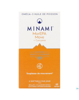 Minami morepa move + curcuma    softgels 60 nf