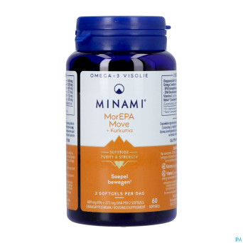Minami morepa move + curcuma    softgels 60 nf