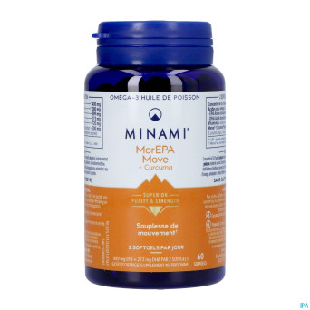 Minami morepa move + curcuma    softgels 60 nf