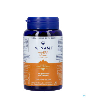 Minami morepa move + curcuma    softgels 60 nf