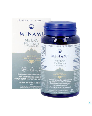 Minami morepa platinum + vit d3    caps 60